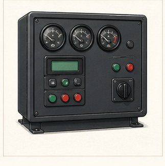Jenerat&ouml;r Uyarı Veriyor veya Elektrik &Uuml;retmiyor teknik &ccedil;izimi