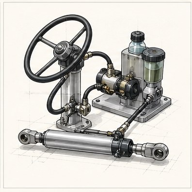 Hidrolik D&uuml;men Boşluk Yapıyorsa teknik &ccedil;izimi