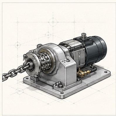 Irgat Motoru Zorlanıyorsa Ne Kontrol Edilir? teknik &ccedil;izimi